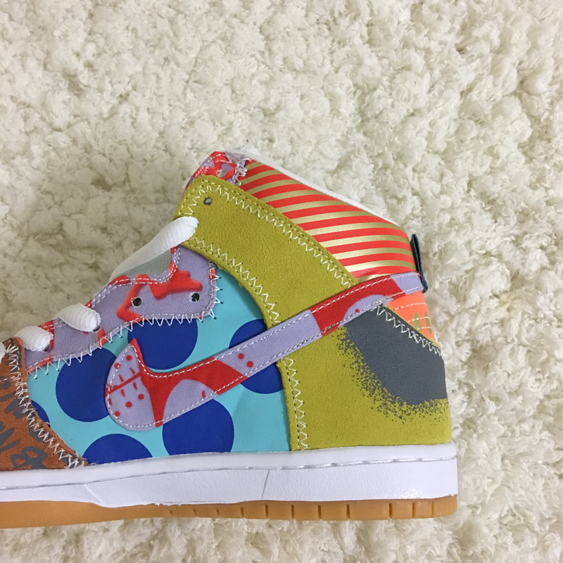 TC x What The Nike Dunk SB High GS Shoes